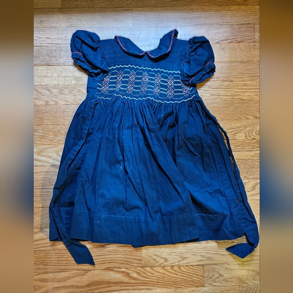 Pervenche Corduroy 2T Dress EUC $28 Shipped - Picture 1 of 1